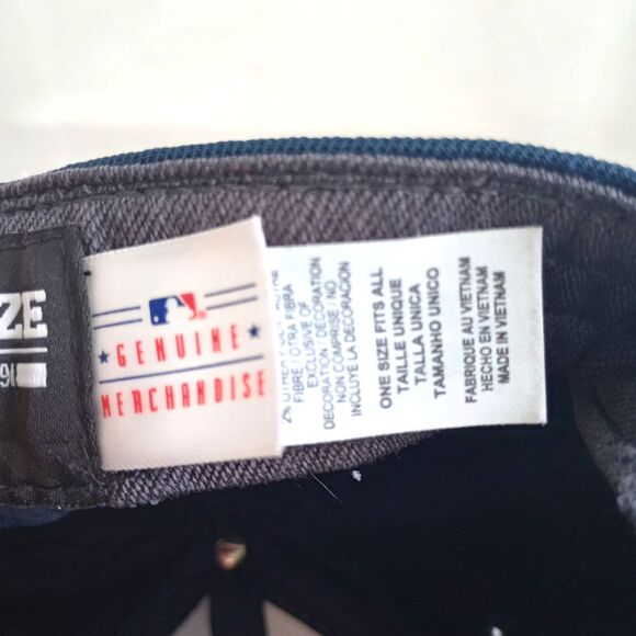 Nike Atlanta Braves Stretch Fit Baseball Cap Hat MLB Team Logo 6 Panel - Picture 5 of 7